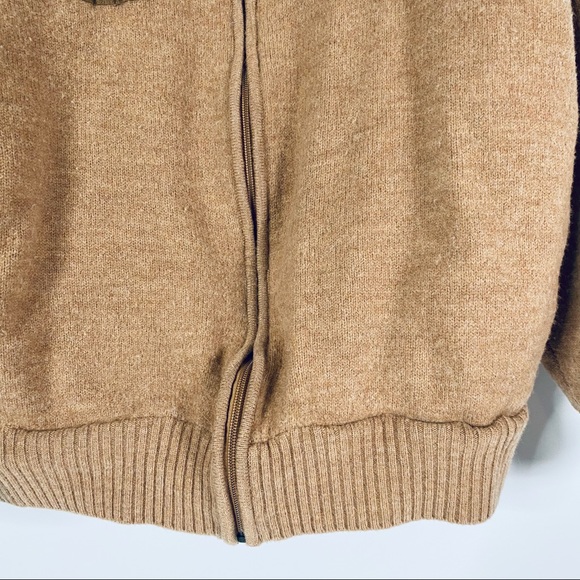 Orvis Men’s tweed Wool Zip Bomber Jacket - Picture 11 of 14